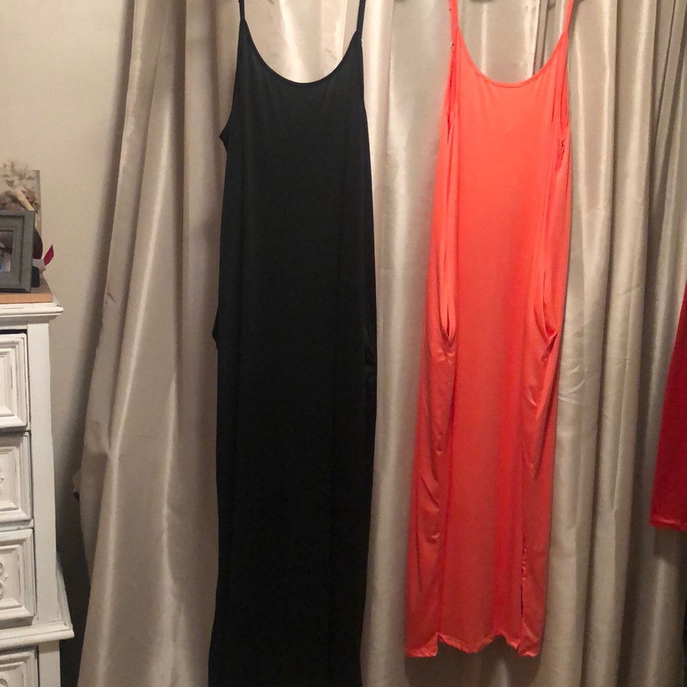 2 maxi dresses